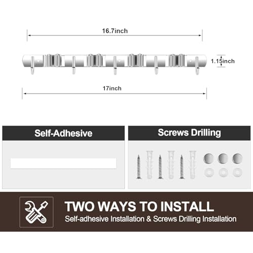 2 Pack Wall Mount (2Pack 4R5H / Gray)