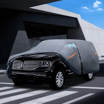 Large SUV Car Cover for Lincoln Navigator (SUV Car Cover / Custom Fit Lincoln Navigator Long)