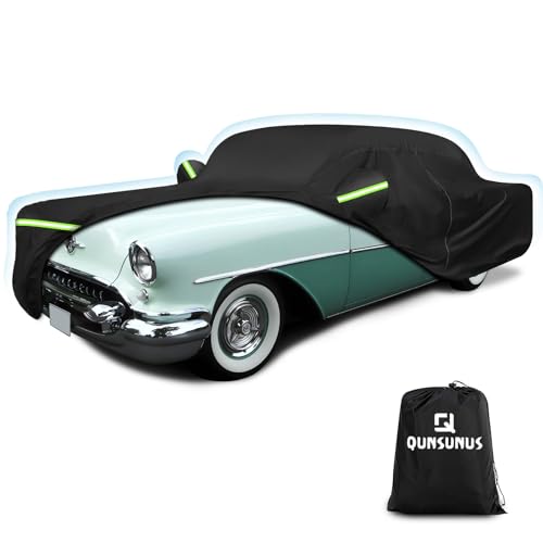 QUNSUNUS Car Cover for Oldsmobile 88 (for Oldsmobile 88 1959-1985)