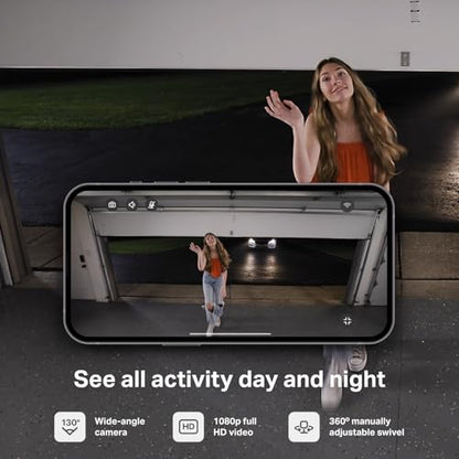 myQ Smart Garage Security Camera (1 Pack / Garage Camera)