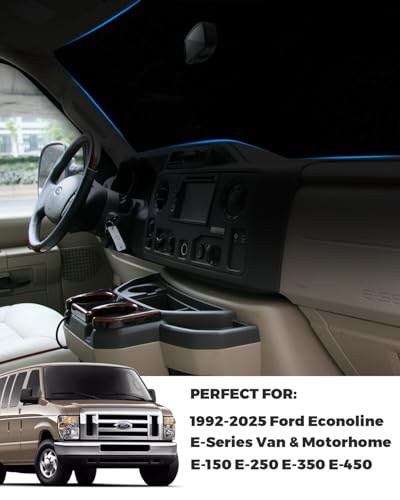 Front Windshield Sunshade fit for Ford Econoline E (Fit for Ford Transit 2015-2026)