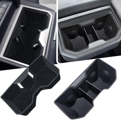 Center Console Cup Holder Inserts for Toyota Tacoma 2026 2025 2024 (Cup Holder for 2024-2026 Tacoma)