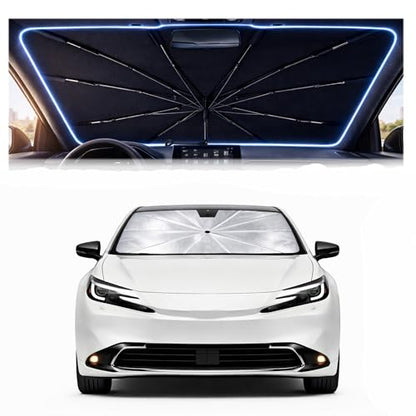 Car Windshield Sun Shade Umbrella for Toyota Prius XW60 2023 (For Toyota Prius XW60 2023-2026)