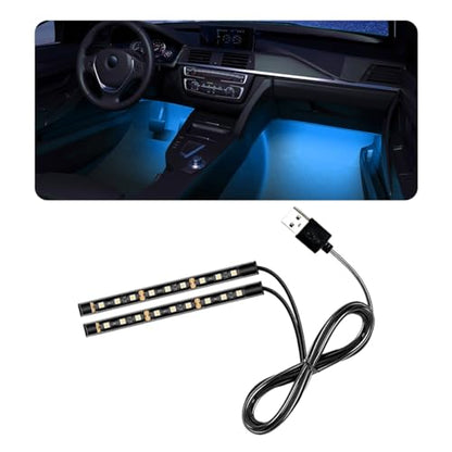 Car LED Strip Light (USB / Ice Blue)