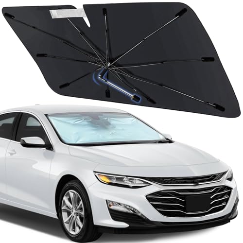 Windshield Sun Shade Umbrella for Chevrolet Malibu 2016 (Fit for Chevrolet Malibu 2016-2024)
