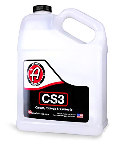 CS3 (Gallon) - Ceramic Spray Coating That Cleans, Shines & Protects | Top Coat Car Wash Polish & Paint Protectant Stronger Than Car Wax | RV Boat Motorcycle Car Waterless Cleaner (128 Fl Oz (Pack of 1))