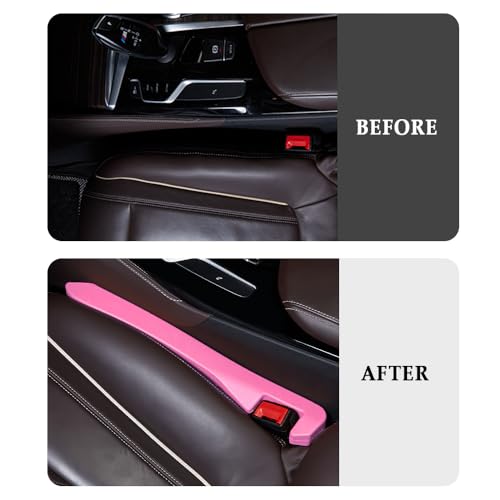 2PCS Car Seat Gap Filler (Pink)