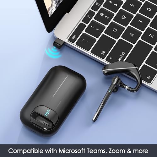 Bluetooth Headset V5.3 (Black)