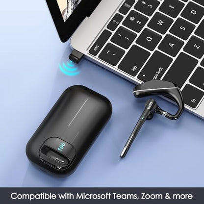 Bluetooth Headset V5.3 (Black)