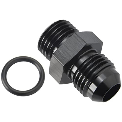 4AN Male Flare to 4AN ORB O (4AN to 4AN ORB / Black - 1PC)