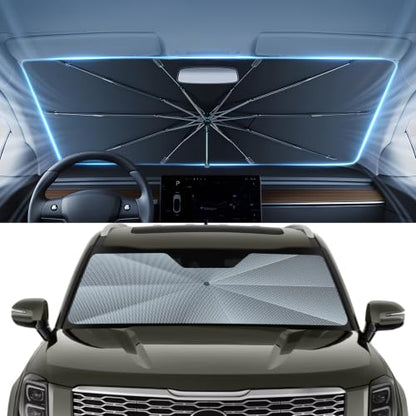 Umbrella Windshield Sun Shade for 2020 (Kia Telluride 2020-Present)