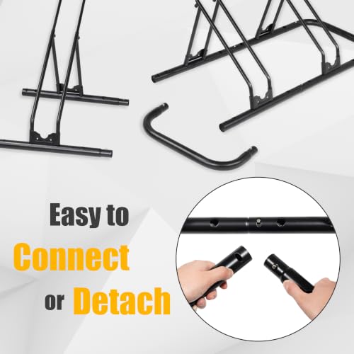 Bicycle Floor Parking Rack Stand (3 Bikes / Adjustable)