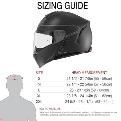 Impulse DOT Flip Up Modular Bluetooth Helmet w (Gloss White / Small)