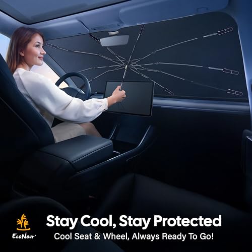 Foldable Windshield Sun Shade Fit for 2018 (Toyota Camry 2018-2024)