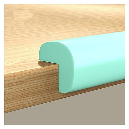 Sharp Edge Safety Corner Edge Foam Padding (Green-b / 2pcs)