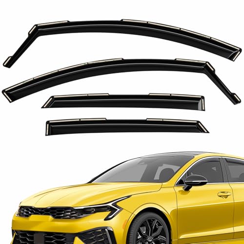Extra Durable Window Deflectors in (For Kia K5 21-26)