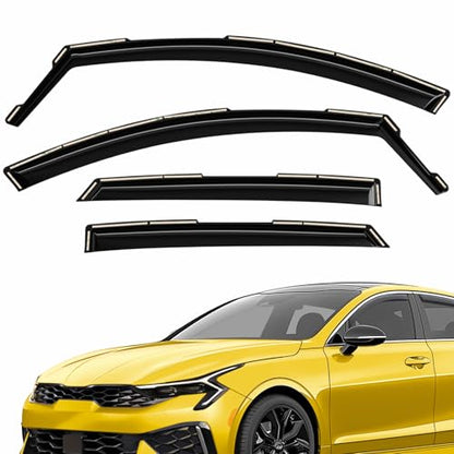 Extra Durable Window Deflectors in (For Kia K5 21-26)