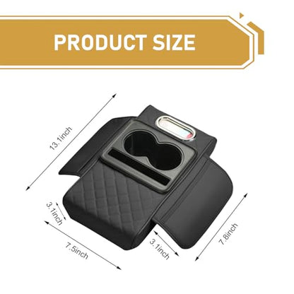 1 PC Car Center Console Cover Organizer