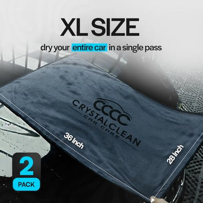 Crystal Clean 2 (Single Side Grey / Pack of 2)