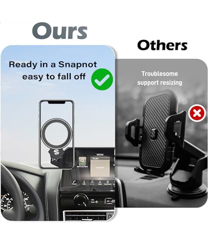 Car Phone Holder for Nissan Armada 2021 (fit for 2021-2024 Nissan Armada(12.3 Inch Screen))