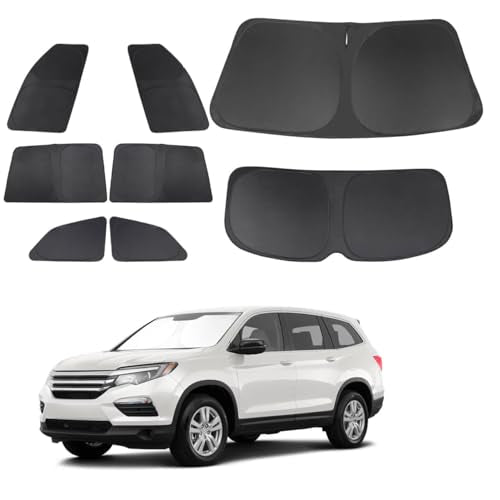 Window Shades for Honda Pilot 2016 (Honda Pilot 2016-2026 EX-L/Touring)