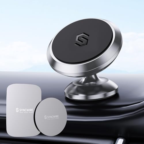 Magnetic Car Phone Holder for Dashboard (Gray)