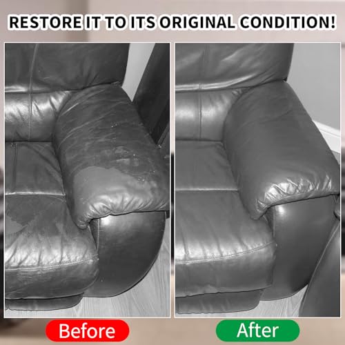 8.5oz Leather Recoloring Balm with 100ml Mink Oil (Dark Gray / Leather Recoloring Balm+Mink Oil)