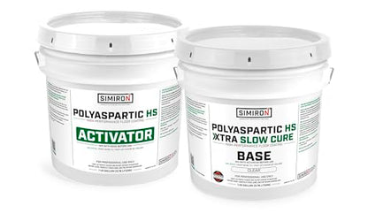 Polyaspartic High Solids Topcoat Coating System (XTRA Slow Cure)