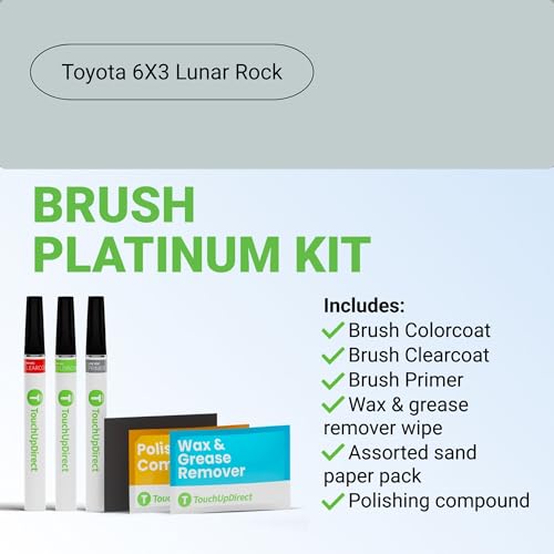 Car Paint Touch Up Brush Kit (Brush - Platinum Kit / Lunar Rock)