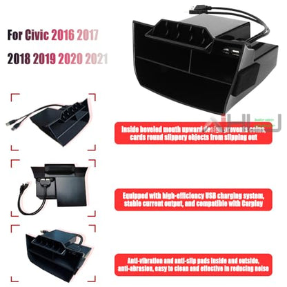 USB Center Console Storage Box for 2016 (have USB)