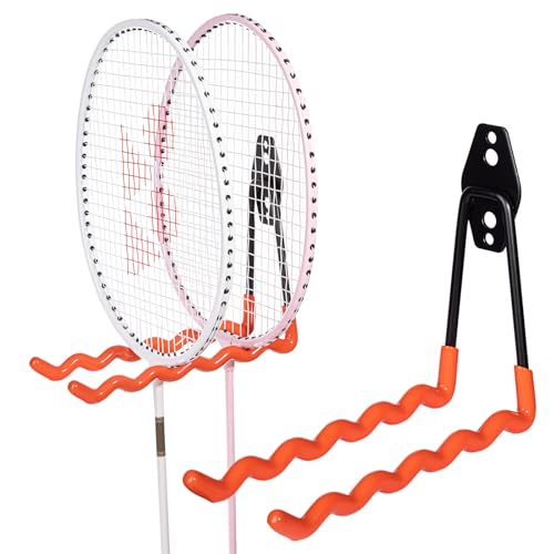 Tennis Racket Storage Hanger (Orange)
