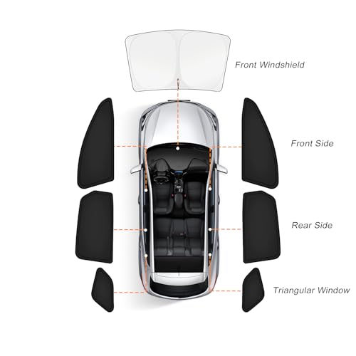 Car Window Shades for Tesla Model 3 2018 (FOR | Model 3 2018-Present)
