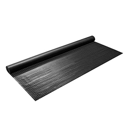 2.5mm Thick Commercial (10 Ft x 140 Ft / Diamond Midnight Black)