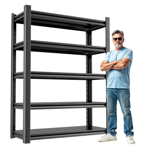Garage Shelving Storage Rack (16"D x36"W x78"H)