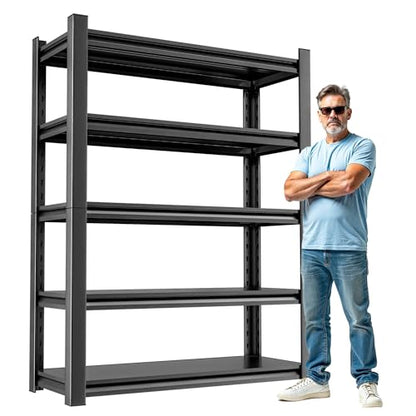 Garage Shelving Storage Rack (16"D x36"W x78"H)