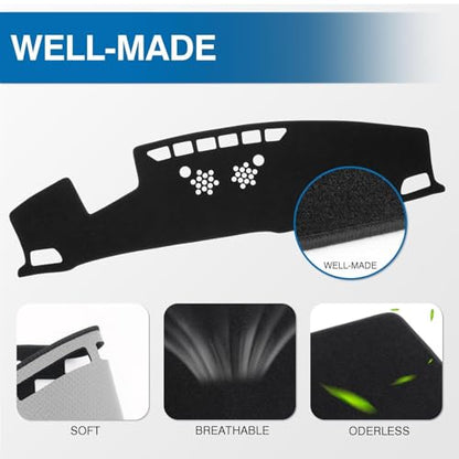 Black Dash Cover for Hyundai Palisade 2020 (Palisade 20-25(black))