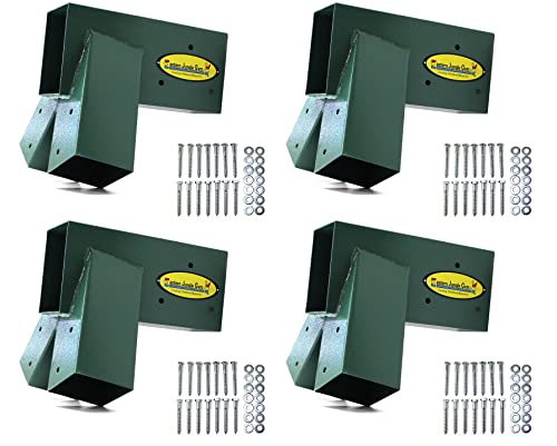 Easy 1-2-3 A-Frame Swing Set Brackets Pack of 4 Brackets (A-Frame Swing Set Brackets (Pack of 4))