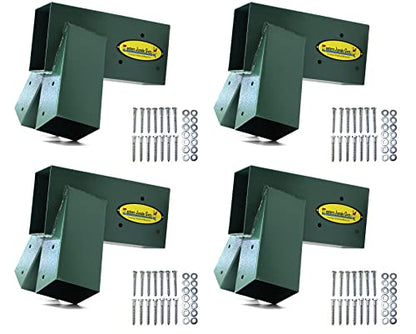 Easy 1-2-3 A-Frame Swing Set Brackets Pack of 4 Brackets (A-Frame Swing Set Brackets (Pack of 4))