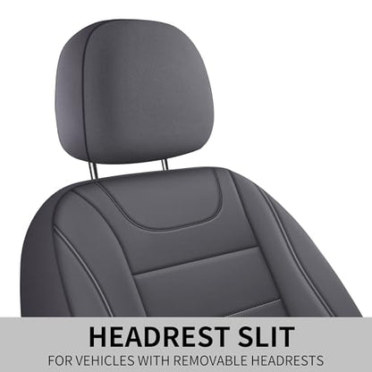 Front Car Seat Cover (N4 Gray / Front Seat)