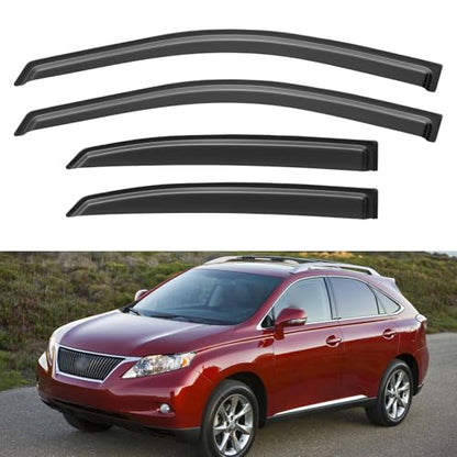 Window Visors Rain Guards for 2010 (2010-2015 Lexus RX350/RX450h)