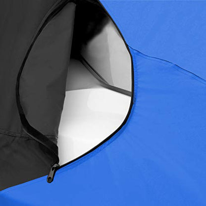 Trailerable Jet Ski Cover (Blue/Black / Fits from 116"-125"(2 seater))