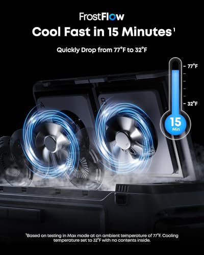 SOLIX EverFrost 2 58 L Electric Cooler (58L Cooler)