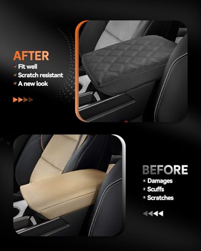 for Chevrolet Equinox 2025 2026 Center Console Cover Armrest Box Cover for Chevy Equinox (Equinox 2025+ Thickened (NOT for Equinox EV))