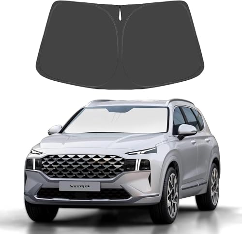 Custom Fit Car Windshield Sun Shade for 2019 (Hyundai Santa 2019-2026)