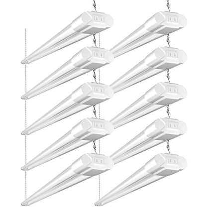10 Pack 4FT LED Shop Light (White)