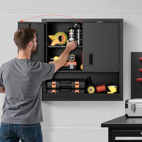 Metal Wall Cabinet (Foldable 30" Open Grid)