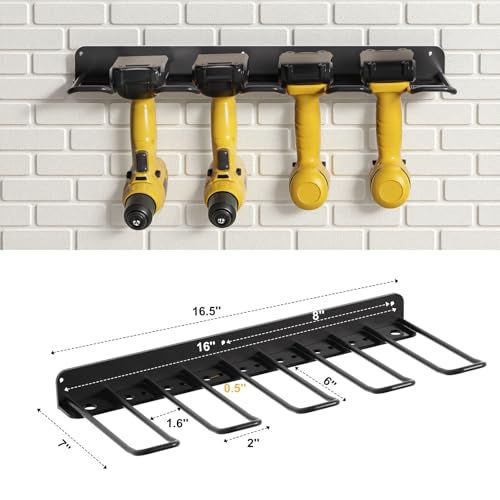 Power Tool Organizer Wall Mount (Black S)