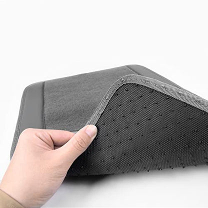 Waterproof Universal Fit Car Floor Mats (All Gray)