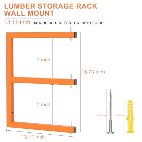 4 Pack Lumber Storage Rack (A-2 PACK)