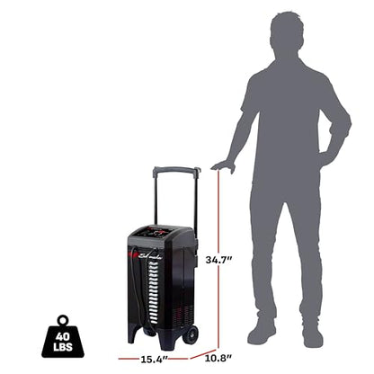 Wheeled 6A Car Battery Charger & Maintainer (Wheel Battery Charger)